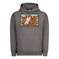 Pigment Tornado leopard serape cowhide  leather background Urban Hoodie - AdoDesignShop