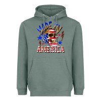 Sage made in america Heavyweight Hoodie - texasbilliewilder