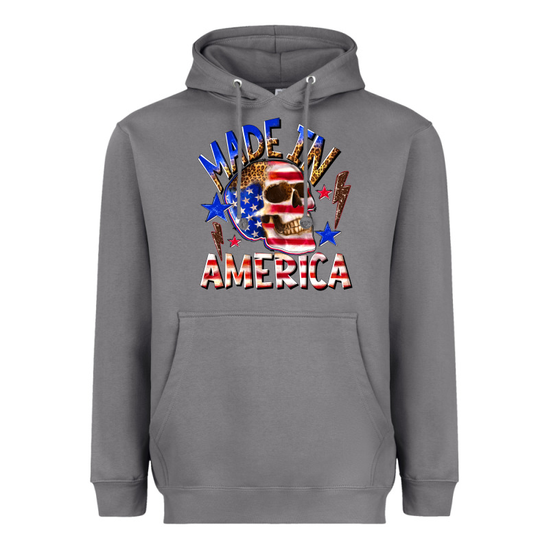 Made In America Heavyweight Hoodie by texasbilliewilder | Teevron