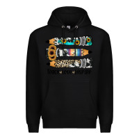 Black western pencils teach love inspire Premium Hoodie - JahusDesignShop