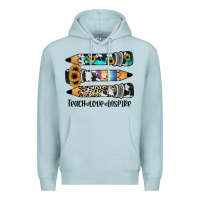 Blue Mist western pencils teach love inspire Premium Hoodie - JahusDesignShop