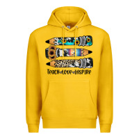 Lemon western pencils teach love inspire Premium Hoodie - JahusDesignShop