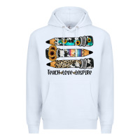 White western pencils teach love inspire Premium Hoodie - JahusDesignShop