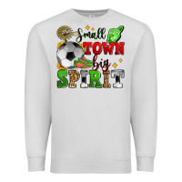 Dove Grey small town big spirit soccer Premium Sweatshirt - Zillion Design Studio