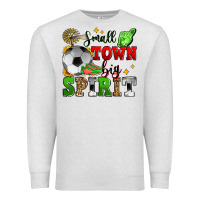 Oatmeal Heather small town big spirit soccer Premium Sweatshirt - Zillion Design Studio