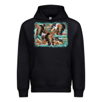 Black indian western background Urban Hoodie - AdoDesignShop