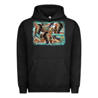 Pigment Black indian western background Urban Hoodie - AdoDesignShop