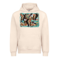 Sandshell indian western background Urban Hoodie - AdoDesignShop