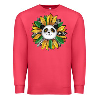Cardinal panda sunflower Premium Sweatshirt - RanaPortraitStore