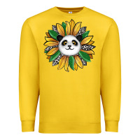 Lemon panda sunflower Premium Sweatshirt - RanaPortraitStore