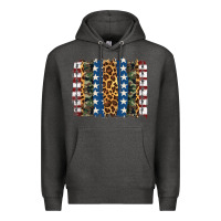 Usa Army Pattern Brushstroke Premium Hoodie | Teevron