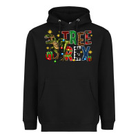 Black tree rex coffee drink Heavyweight Hoodie - Zillion Design Studio