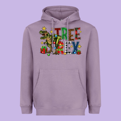 Tree Rex Coffee Drink Heavyweight Hoodie Designed By Zillion Design Studio