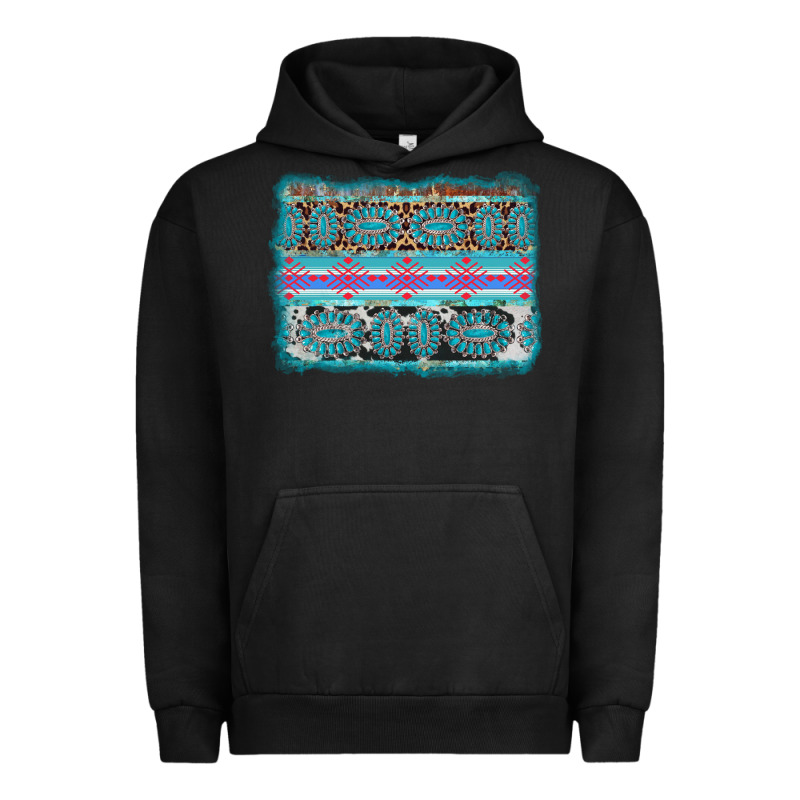 Turquoise Gemstone Background Urban Hoodie by AdoDesignShop | Teevron