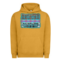 Pigment Peanut Butter turquoise gemstone background Urban Hoodie - AdoDesignShop