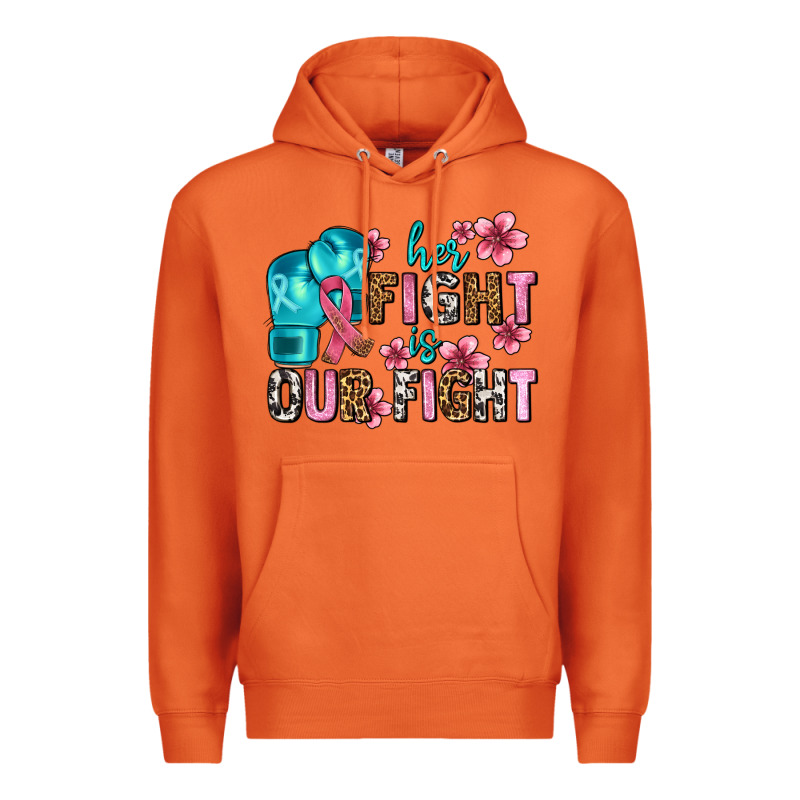 Her Fighting Is Our Fight Premium Hoodie by AdoDesignShop | Teevron