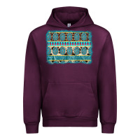 Mauve Wine turquoise gemstone background Urban Hoodie - AdoDesignShop