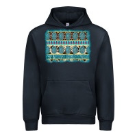 Navy turquoise gemstone background Urban Hoodie - AdoDesignShop
