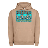 Pigment Burro turquoise gemstone background Urban Hoodie - AdoDesignShop