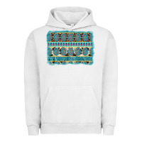 Pigment Lunar Rock turquoise gemstone background Urban Hoodie - AdoDesignShop