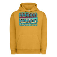 Pigment Peanut Butter turquoise gemstone background Urban Hoodie - AdoDesignShop