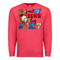 Cardinal small town big spirit baseball Premium Sweatshirt - Zillion Design Studio
