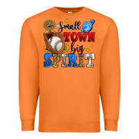 Carrot small town big spirit baseball Premium Sweatshirt - Zillion Design Studio
