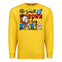 Lemon small town big spirit baseball Premium Sweatshirt - Zillion Design Studio
