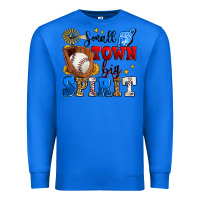 True Royal small town big spirit baseball Premium Sweatshirt - Zillion Design Studio