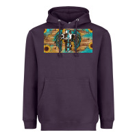 Plum Wings Cross Faith Heavyweight Hoodie - RanaPortraitStore