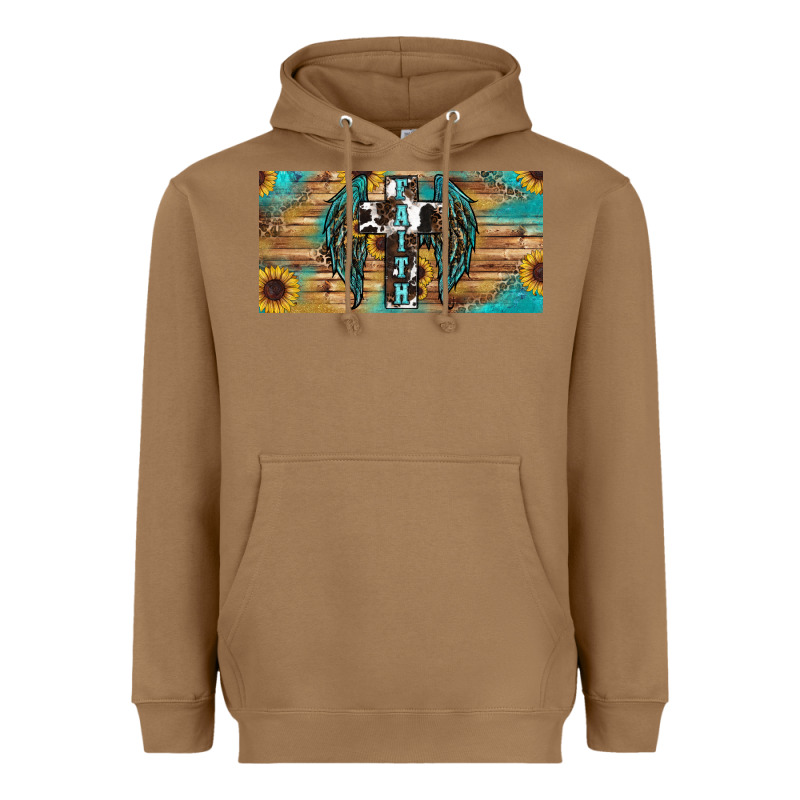Wings Cross Faith Heavyweight Hoodie by RanaPortraitStore | Teevron