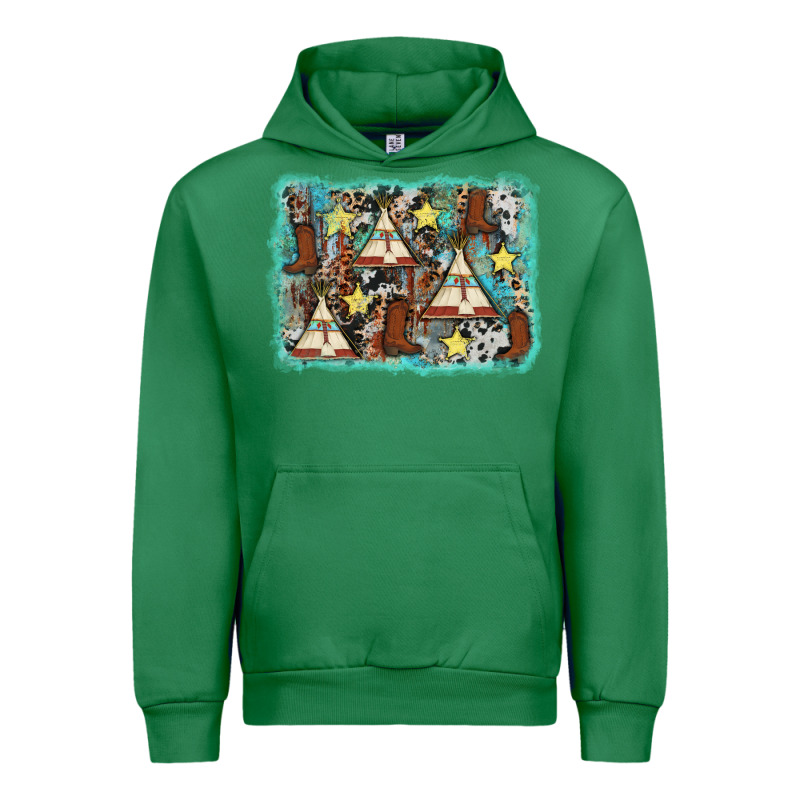 Tribe Tent Western Background Urban Hoodie by AdoDesignShop | Teevron