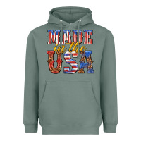 Sage made in the usa Heavyweight Hoodie - texasbilliewilder