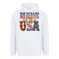 White made in the usa Heavyweight Hoodie - texasbilliewilder