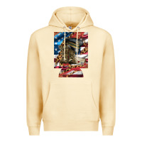 Pina Colada usa flag and leopard with boots 12 oz regular can cooler Premium Hoodie - Artiststas
