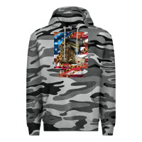 Slate Camo usa flag and leopard with boots 12 oz regular can cooler Premium Hoodie - Artiststas