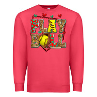 Cardinal play ball softball Premium Sweatshirt - Zillion Design Studio