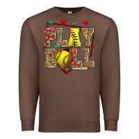 Chestnut play ball softball Premium Sweatshirt - Zillion Design Studio