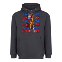 Smoke make america cowboy again Heavyweight Hoodie - texasbilliewilder