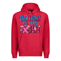 Cardinal her fight is my fight Premium Hoodie - AdoDesignShop