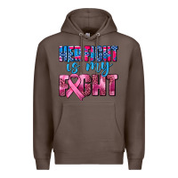 Coffee her fight is my fight Premium Hoodie - AdoDesignShop