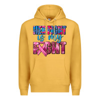 Mustard her fight is my fight Premium Hoodie - AdoDesignShop