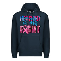 Navy her fight is my fight Premium Hoodie - AdoDesignShop