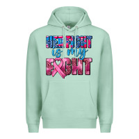 Seafoam her fight is my fight Premium Hoodie - AdoDesignShop