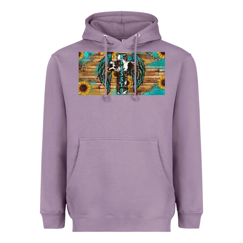Blessed Cros Sunflowers Heavyweight Hoodie by RanaPortraitStore | Teevron