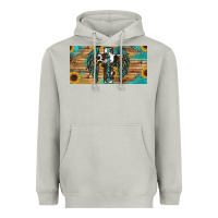 Moon Dust Blessed cros sunflowers Heavyweight Hoodie - RanaPortraitStore