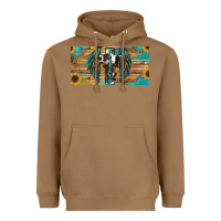 Toasted Coconut Blessed cros sunflowers Heavyweight Hoodie - RanaPortraitStore