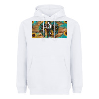 White Blessed cros sunflowers Heavyweight Hoodie - RanaPortraitStore