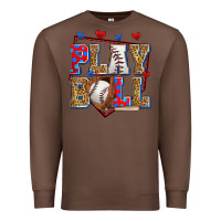 Chestnut play ball baseball Premium Sweatshirt - Zillion Design Studio