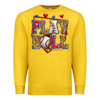 Lemon play ball baseball Premium Sweatshirt - Zillion Design Studio